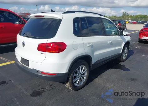 2017 Volkswagen Tiguan 2.0T/2.0T S z USA, uszkodzony, nr VIN WVGAV7AX5HK055081
